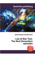 List of Star Trek: The Next Generation Episodes(English)
