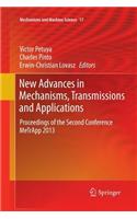 New Advances in Mechanisms, Transmissions and Applications