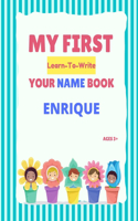 My First Learn-To-Write Your Name Book