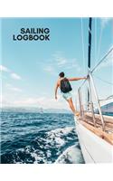 Sailing Logbook: A logbook for Sailors for recording journeys at the sea