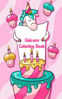 Unicorn Coloring Book: Unicorn Activity Book for Kids toddler boys & girl Ages 4-8-12