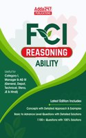 Reasoning Ability for FCI AG III, Category I & Manager(English Printed Edition) by Adda247