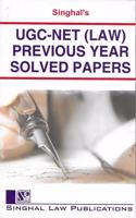 Singhal Law Publications Ugc-Net (Law) Previous Years Solved Papers [Paperback] Singhal'S