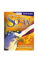 Harcourt Social Studies North Carolina: Student Edition (5-Year Subscription) Grade 5 Us/Canada/Mexico/Central America 2009