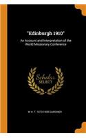 Edinburgh 1910