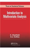 Introduction to Multivariate Analysis