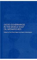 Good Governance in the Middle East Oil Monarchies