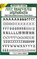 Ready-To-Use Art Nouveau Alphabets