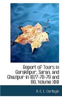 Report of Tours in Gorakhpur, Saran, and Ghazipur in 1877-78-79 and 80, Volume XXII