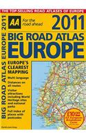 AA Big Road Atlas Europe
