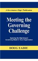 Meeting the Governing Challenge