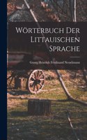 Wörterbuch der littauischen Sprache
