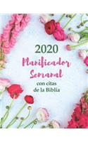 2020 Planificador Semanal Con Citas De La Biblia - Una Semana Por Página