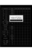 Yahtzee Score Sheet