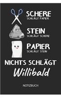 Nichts schlägt - Willibald - Notizbuch