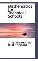 Mathematics for Technical Schools