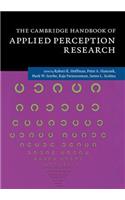 Cambridge Handbook of Applied Perception Research 2 Volume Hardback Set