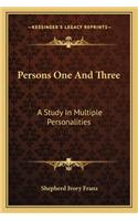 Persons One and Three