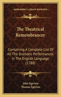 Theatrical Remembrancer
