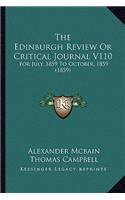 The Edinburgh Review Or Critical Journal V110