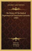 The History Of The Medical Department Of Transylvania University (1905)