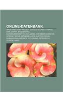 Online-Datenbank: Open Directory Project, Google Bucher, Campus, Dirk Jasper, Musicbrainz, Bundeslebensmittelschlussel, Wikimedia Commons(German)