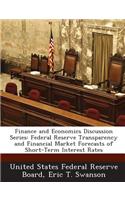 Finance and Economics Discussion Series