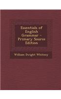 Essentials of English Grammar