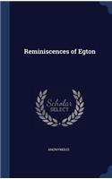 Reminiscences of Egton