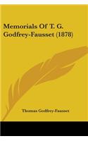 Memorials Of T. G. Godfrey-Fausset (1878)