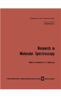 Research in Molecular Spectroscopy / Issledovaniya Po Molekulyarnoi Spektroskopii / Иccледоbahия Пo Молекyлярhoй Спекtроскопии