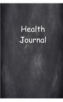 Health Journal: (Notebook, Diary, Blank Book)