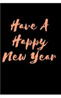 Have A Happy New Year