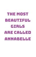Annabelle Girl Woman Notebook
