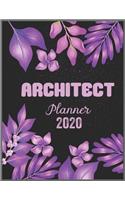 ARCHITECT Planner 2020: Daily Weekly Planner with Monthly quick-view/over view with 2020 calendar