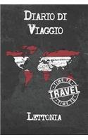 Diario di Viaggio Lettonia: 6x9 Diario di viaggio I Taccuino con liste di controllo da compilare I Un regalo perfetto per il tuo viaggio in Lettonia e per ogni viaggiatore