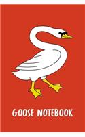 Cute Goose Notebook
