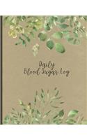Daily Blood Sugar Log