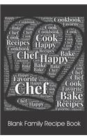 Blank Family Recipe Book