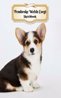 Pembroke Welsh Corgi Sketchbook: Unlined Notebook 150 Blank Pages 8.5 x 11 in. - Sketchbook - Multi-Purpose - Unruled Journal - Composition Book - Drawing Book