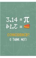 3.14 = Pie= Coincidence? ( I Think Not )