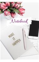 Notebook: Simple Unlined Notebook - 100 blank pages - 6x9(1 Simple Notebook)