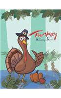 Turkey Coloring Book
