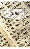 Poland: Ruled Travel Diary Notebook or Journey Journal - Lined Trip Pocketbook for Men and Women with Lines