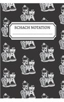 Schach Notation: Schach Turnier Block und Schach Notizblock für Schach Profis und Schachturnier, 6x9.