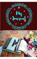 My Journal: (6x9) 100 Pages - Beautiful Vintage Journal