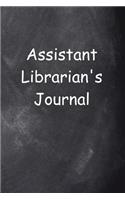 Assistant Librarian's Journal Chalkboard Design