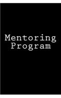 Mentoring Program