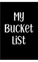 My Bucket List