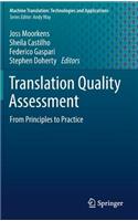 Translation Quality Assessment